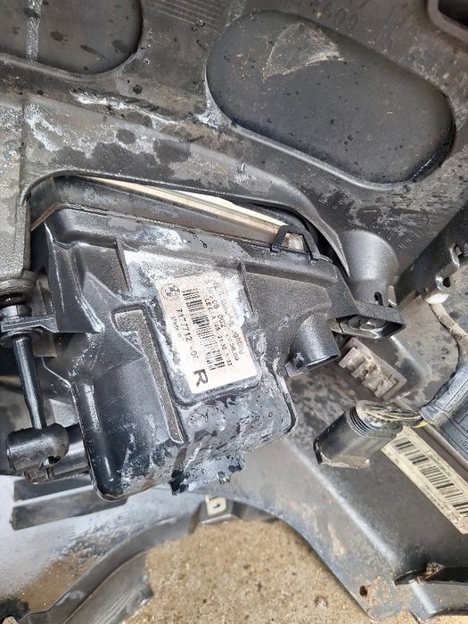 Предна броня Бмв е60/61 фейс -Оборудвана