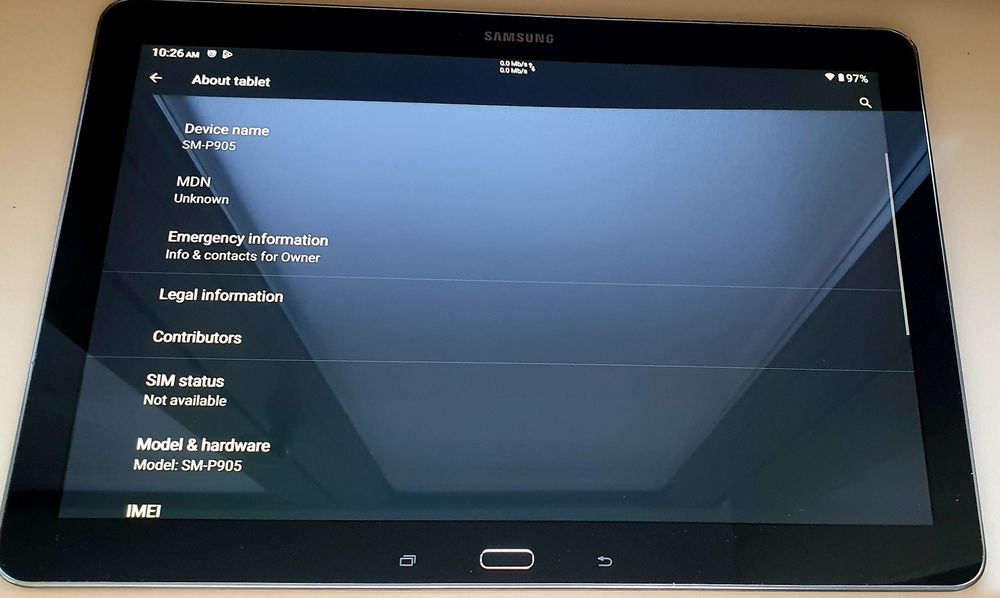 Samsung NotePro 12.2 Wi-fi si SIM 4g