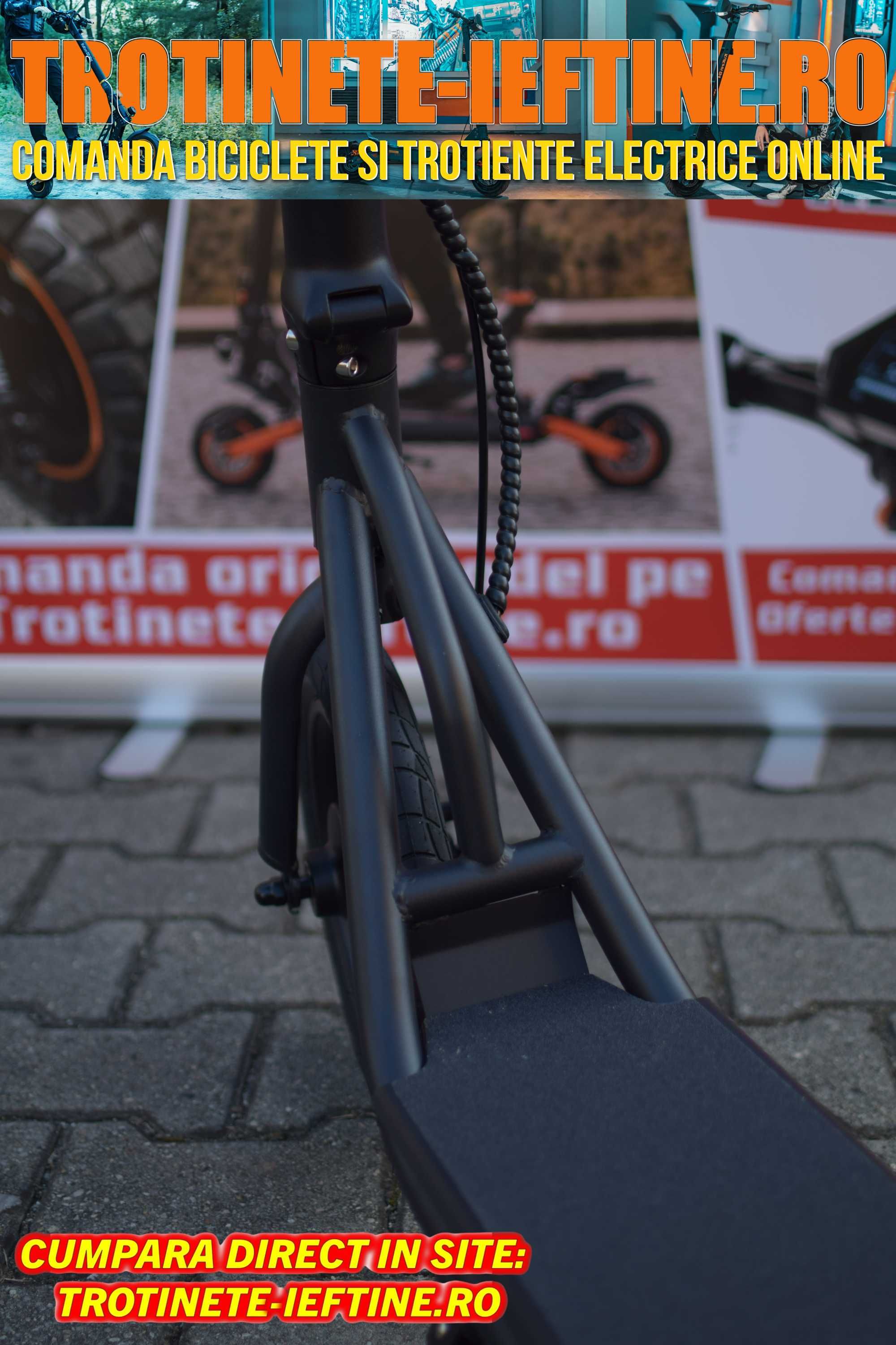 Trotineta Electrica Nouă S4 - Roti 9 Inch, 500W, Autonomie 60Km