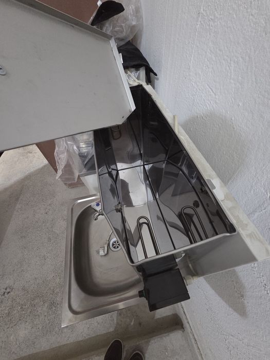 Мивка за вила или къмпинг с резервор от неръждаваема стомана 15 л.