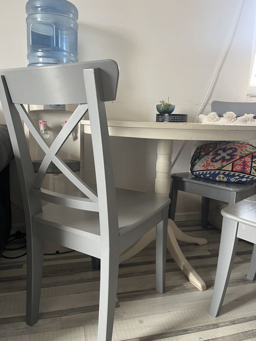 Masa dining +3 scaune Ikea / vind si separat