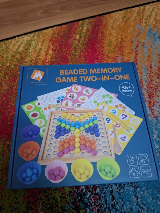 Joc din lemn pentru memorie