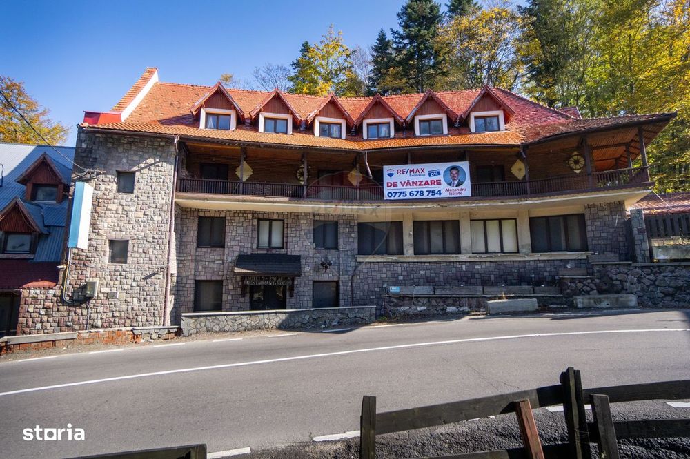 Hotel Pârâul Rece de vânzare, 32 CAMERE| 3000mp TEREN | COMISION 0% |