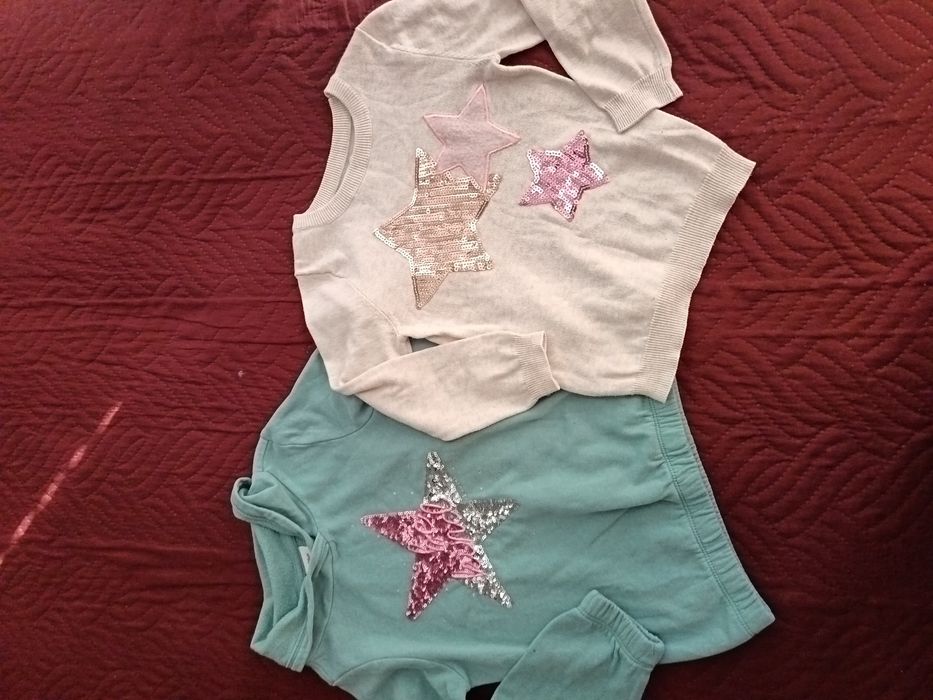 Лот ватирани блузки р. 122