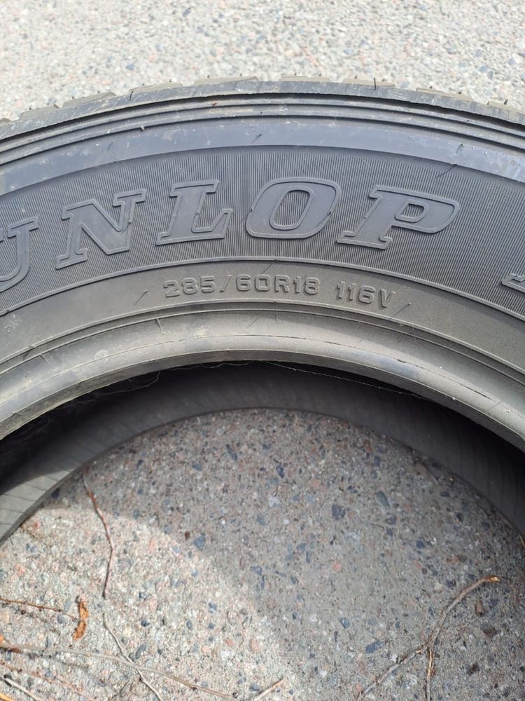 Продам шины Dunlop 285/60R18 116V всесезонные, новые