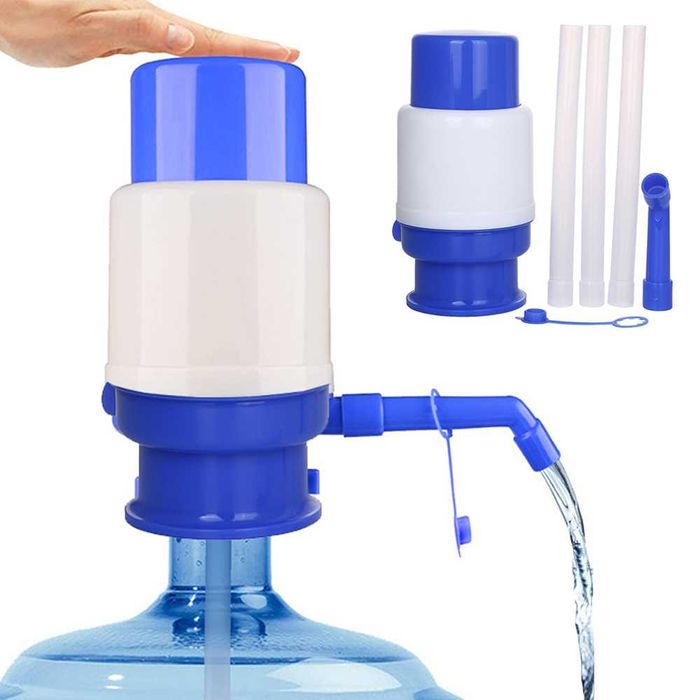 Pompa manuala apa pentru cu robinet si tub telescopic pentru bidoane