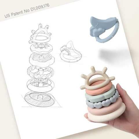Силиконова кула от кръгчета Moonkie