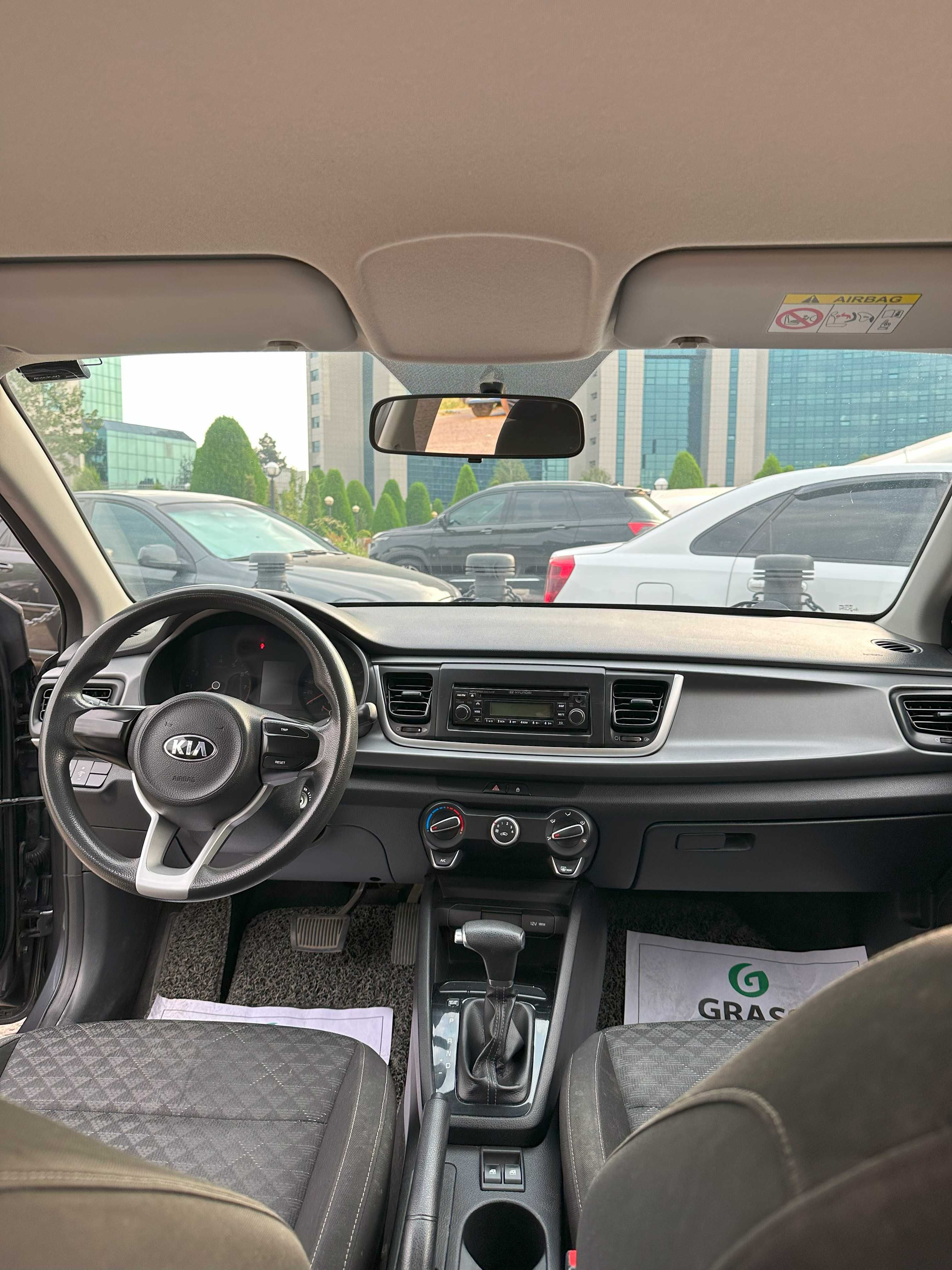 Продается Kia Rio 2018г ( 127 тыс пробег) Цвет Мокрый Асфальт