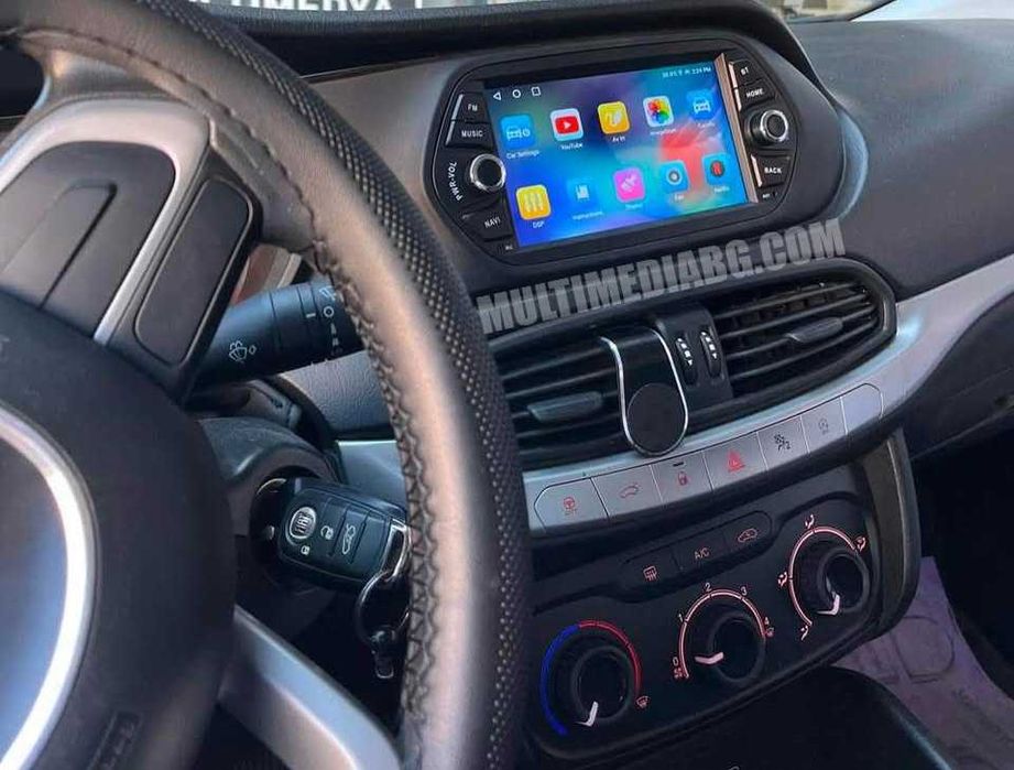 Fiat Tipo-Egea 2015-2020 Мултимедия Навигация Android