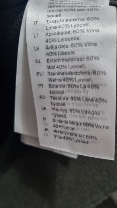 Haina bărbătească de lână Cos