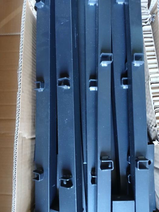 Cadru metalic pat Dreamzie 180 x 200 cm, inaltime 25 cm, negru