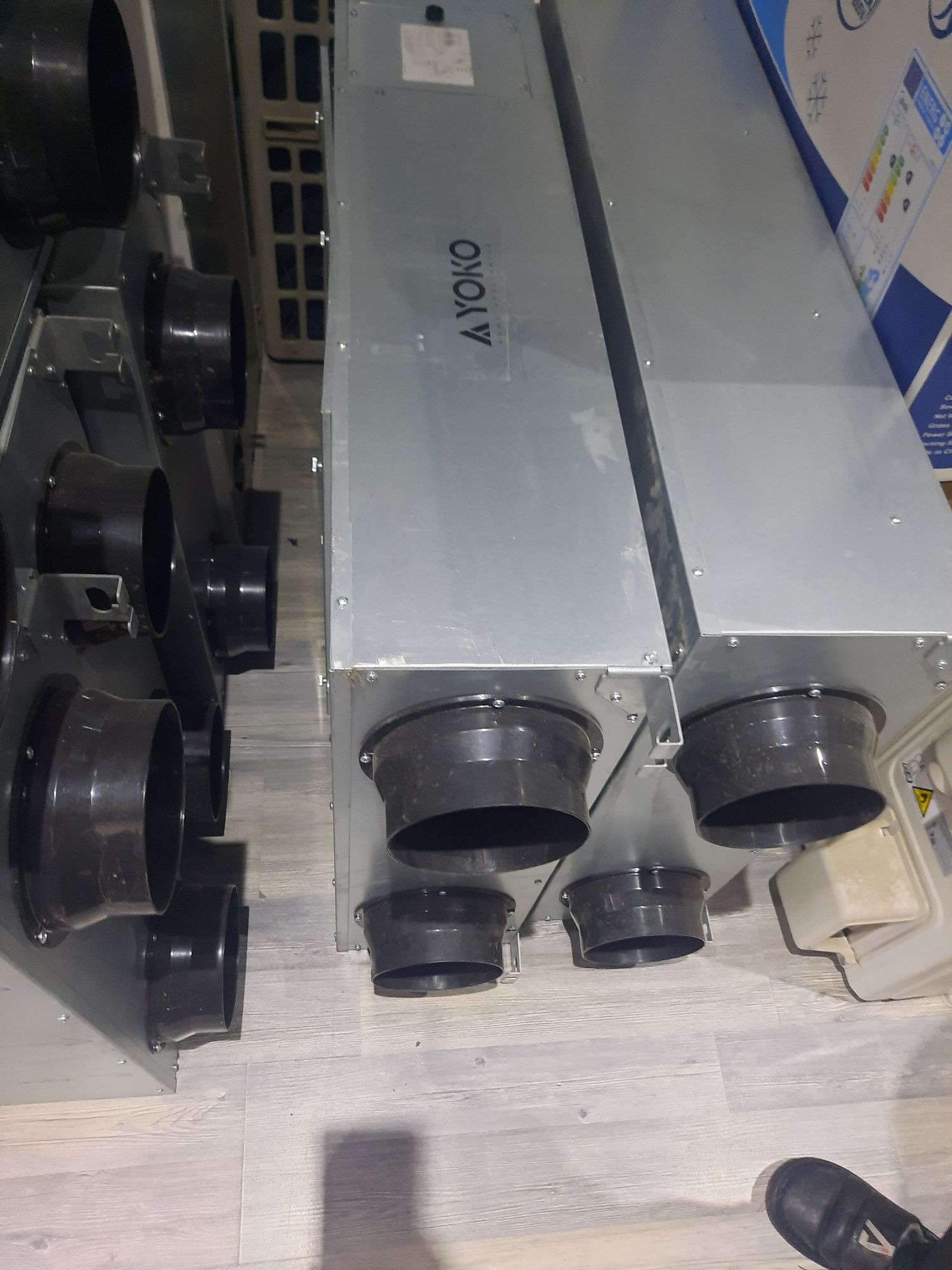 Канальний рекуператор YOKO- D250