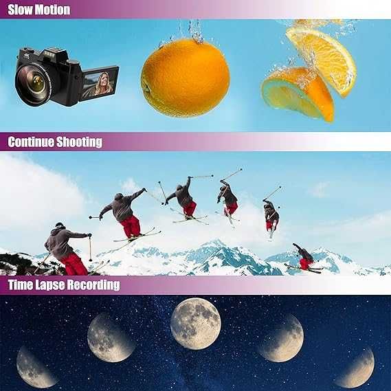 Влог 4K цифрова камера за YouTube с WiFi от  Schmidt Spiele