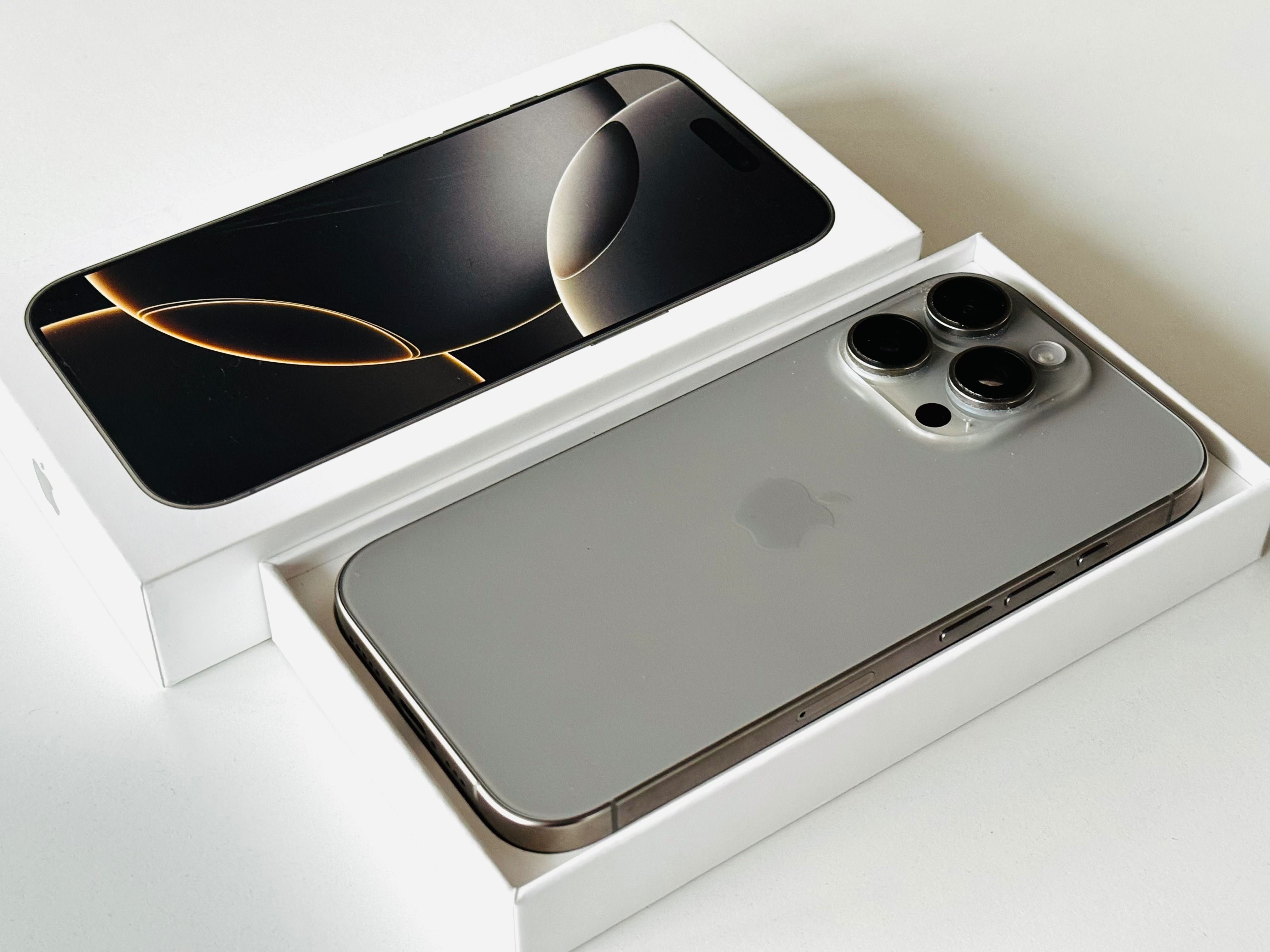 Iphone 16 Pro 512GB Natural Titanium Гаранция 6 месеца