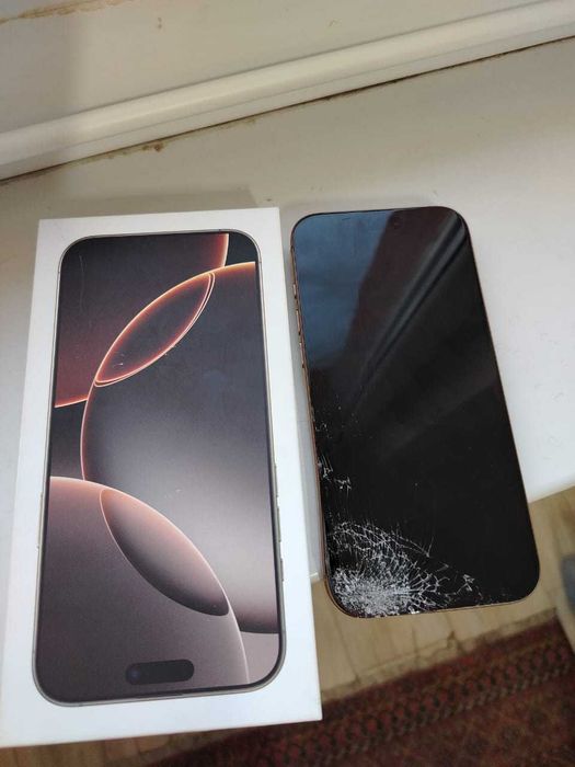 Продам Айфон 16 Про Мах ОРИГИНАЛ  256G На запчасти