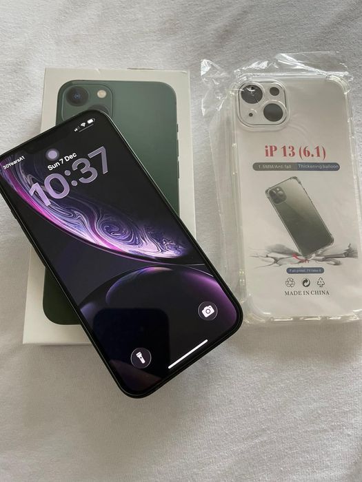 Iphone 13 Green 128GB  Отлично състояние