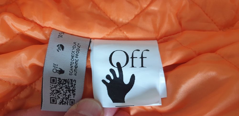 Off White  Bomber Jacket Mens Size  L ОРИГИНАЛ!  Мъжко Яке