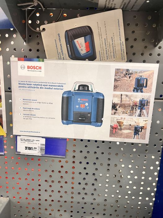 Nivela laser rotativa Bosh