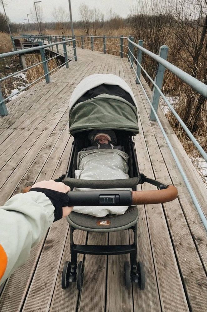 Коляска прогулочная Joie Sma Baggi, хаки