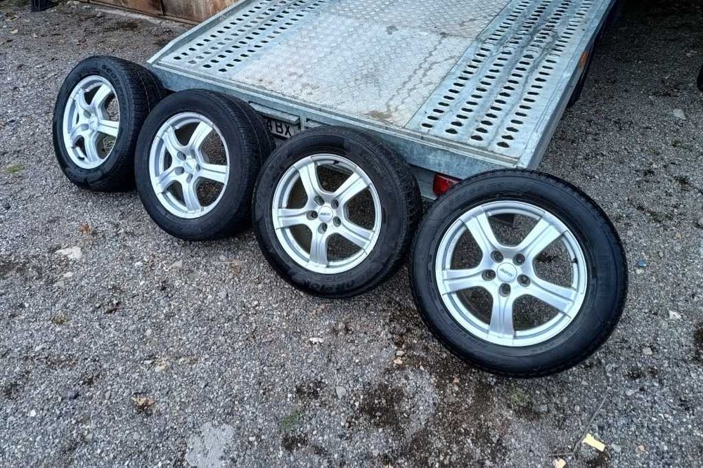 Алуминиеви джанти ALUTEC 18 5x112+ЗИМНИ ГУМИ-Mercedes/Vw/Skoda/Audi