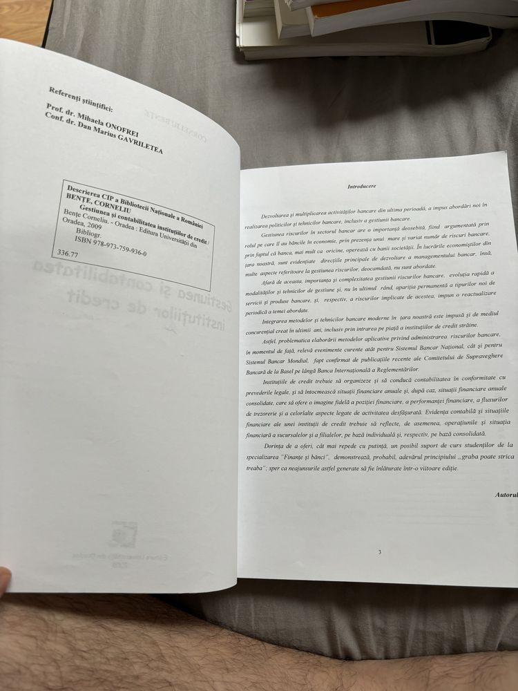 manual universitar Gestiunea si Contabilitatea Institutiillor de credi