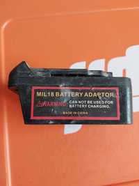 Adaptor baterii Milwaukee la scule Dewalt