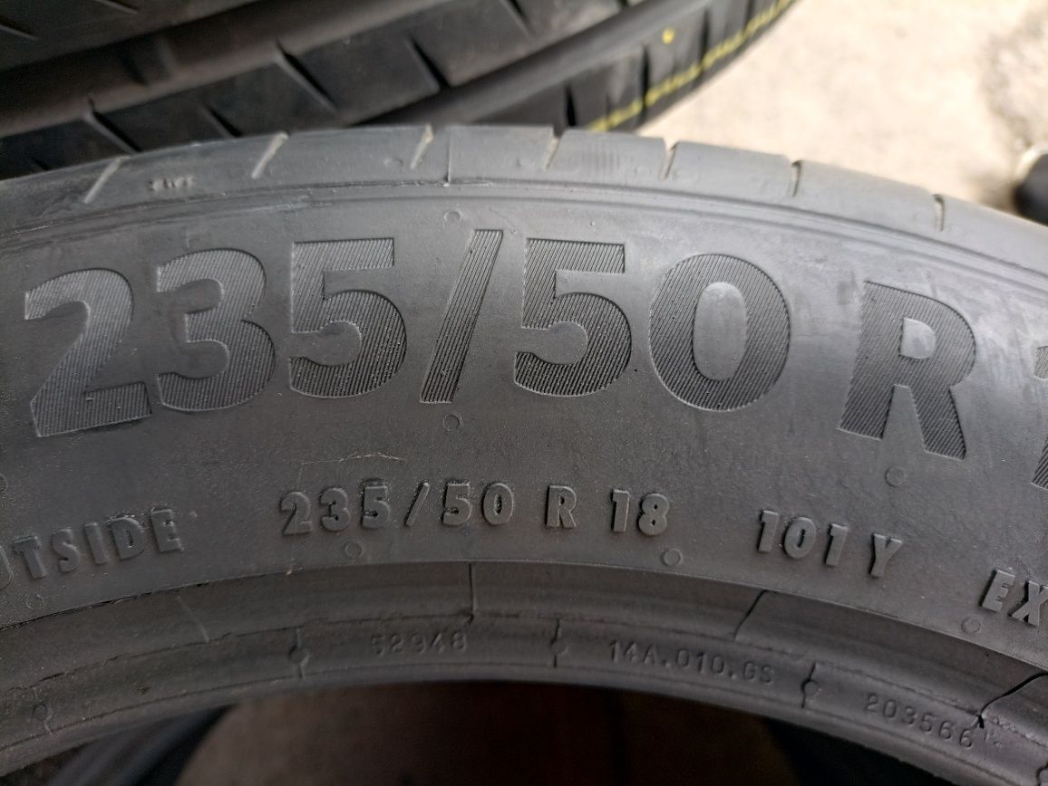 4 anvelope de vara Continental 235/50 R18 dot 1819