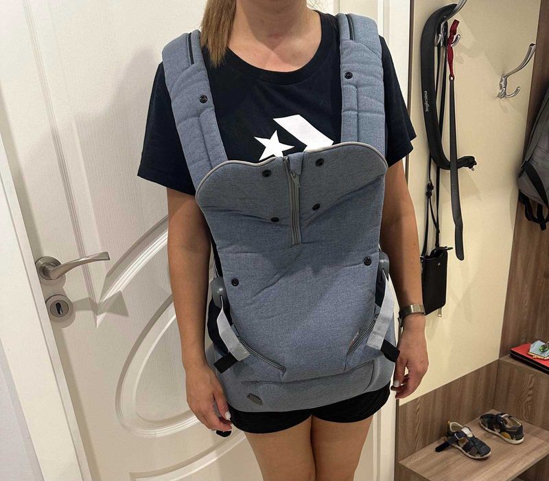 BeSafe Haven ергономична раница за носене на бебе – Cloud Premium-Leaf