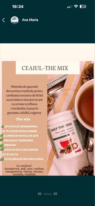 Snep The Mix( ceai)