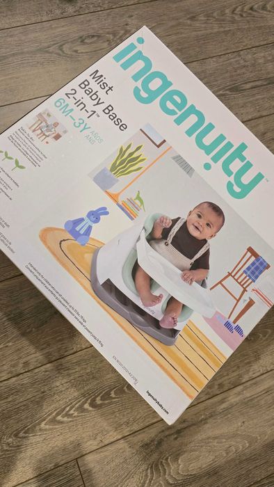 Scaun de masa 2in1 Ingenuity Mist 6luni-3ani