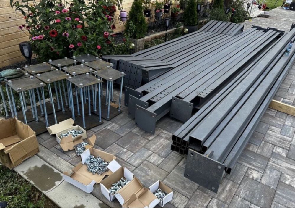 Vand structura metalica