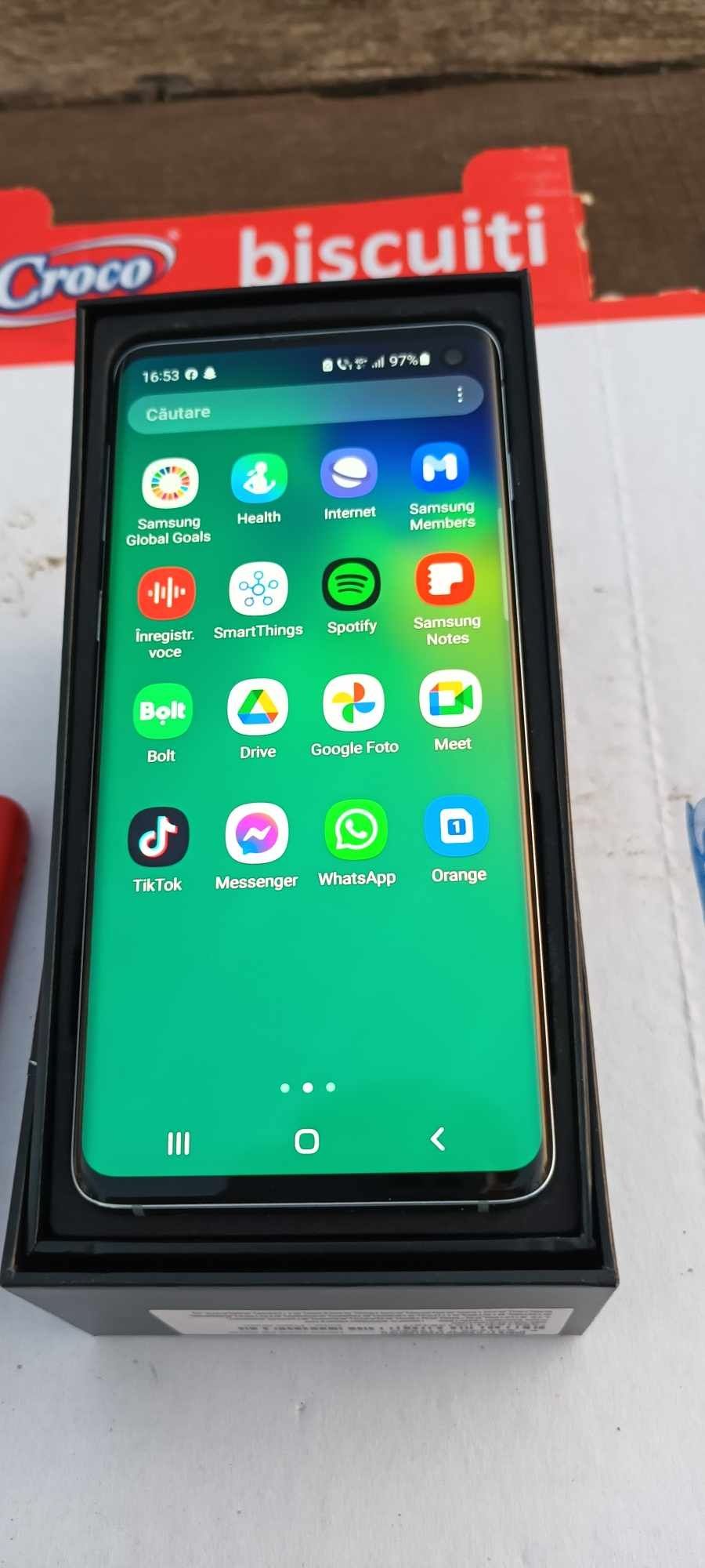 Samsung s10 prism Green