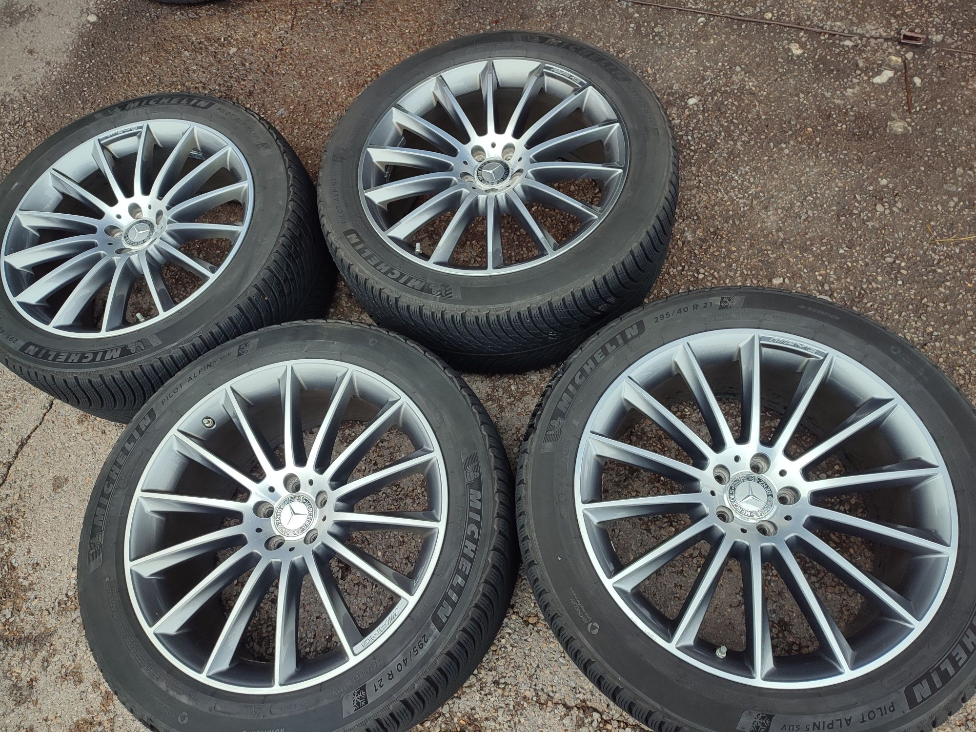21" оригинални алуминиеви джанти за Mercedes GL,GLS,GLE,ML.