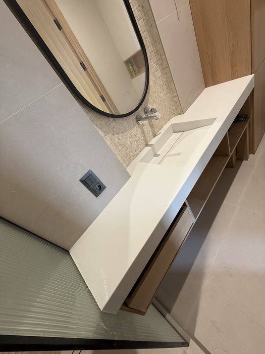 Мы изготавливаем раковины для ванных комнат из искуственного камня