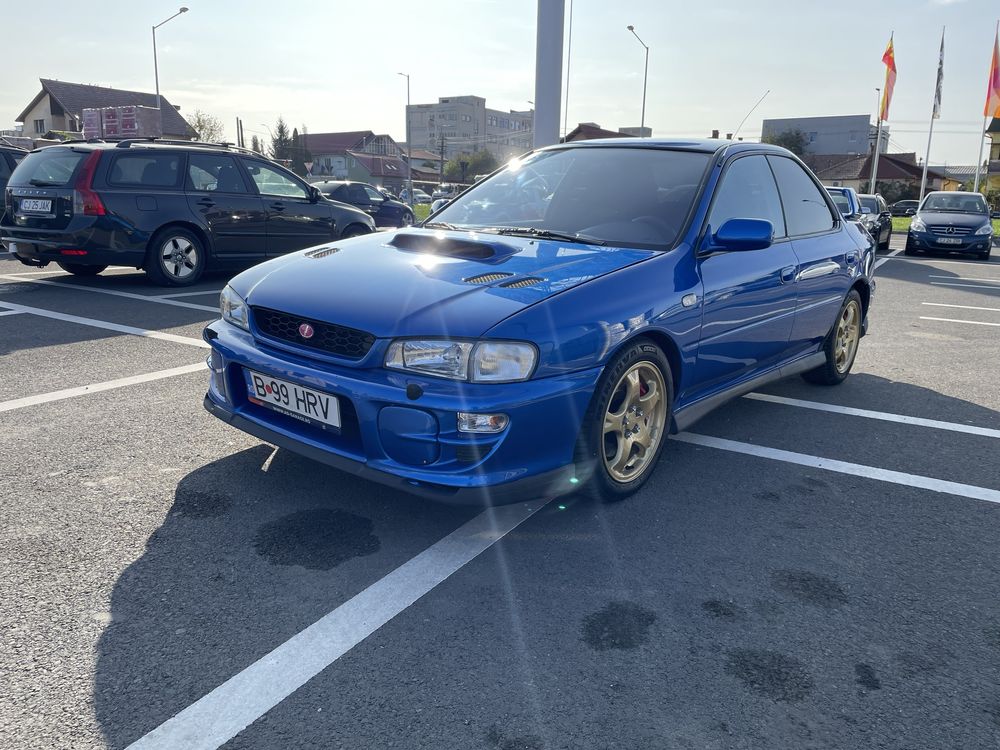 Subaru impreza GC8 wrx cu mici imbunatatiri de STI