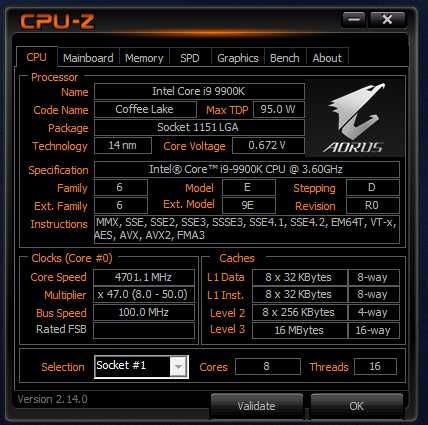Kit i9-9900K, Aorus Ultra Z390, 32GB (2x16) DDR4 2666, Noctua NH-D15