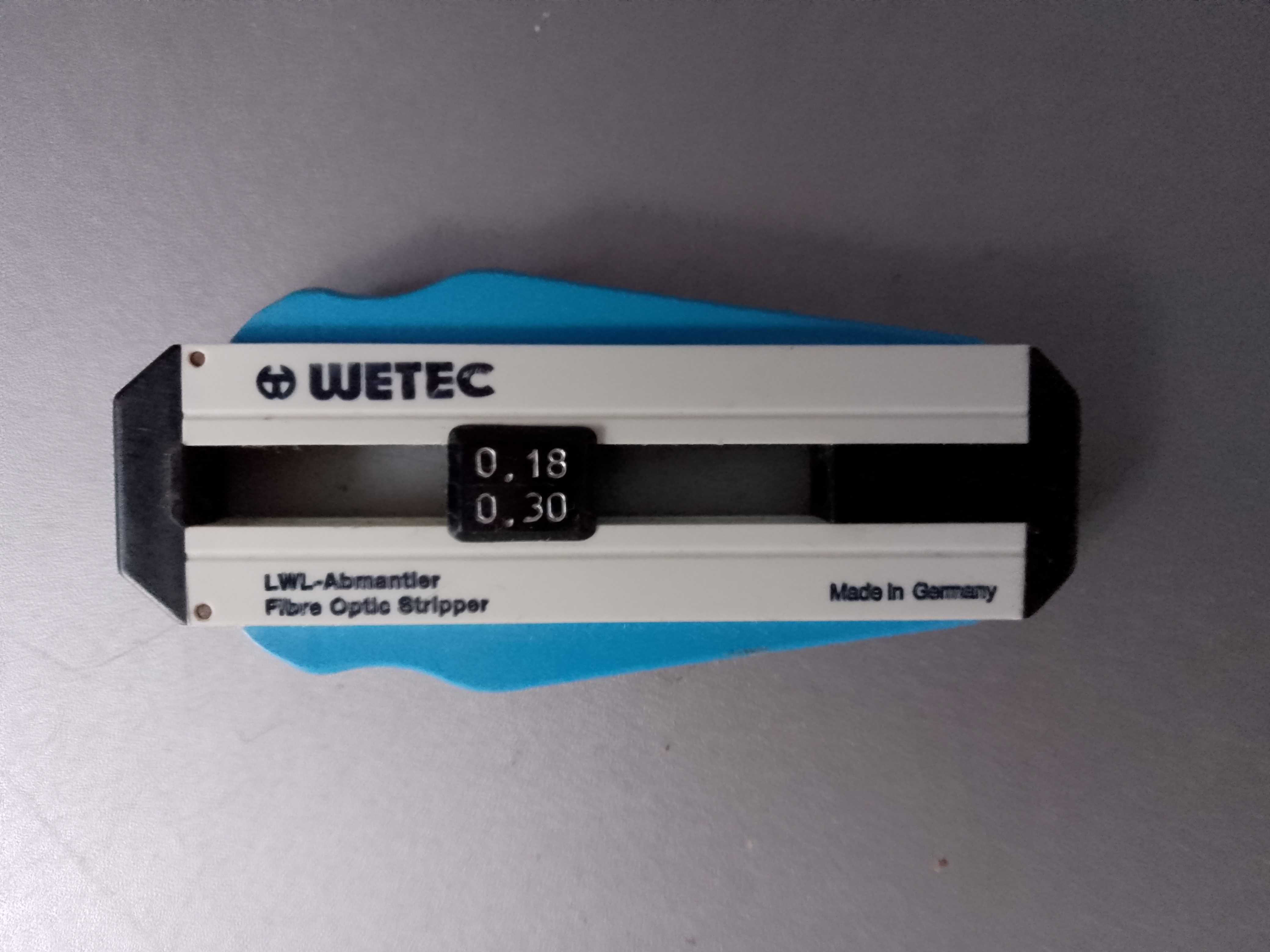 Dezizolator(Stripper) fibra optica (180 - 300 um), Wetec