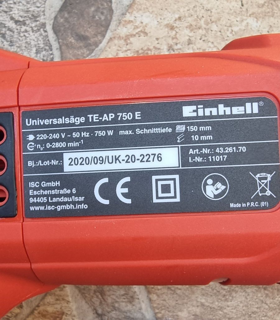 Саблен трион Einhell 750w
