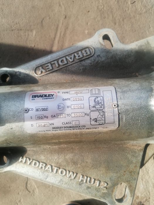 Cuplă remorcă frână inerțială Bradley Hydratow HU12 – 3500 kg