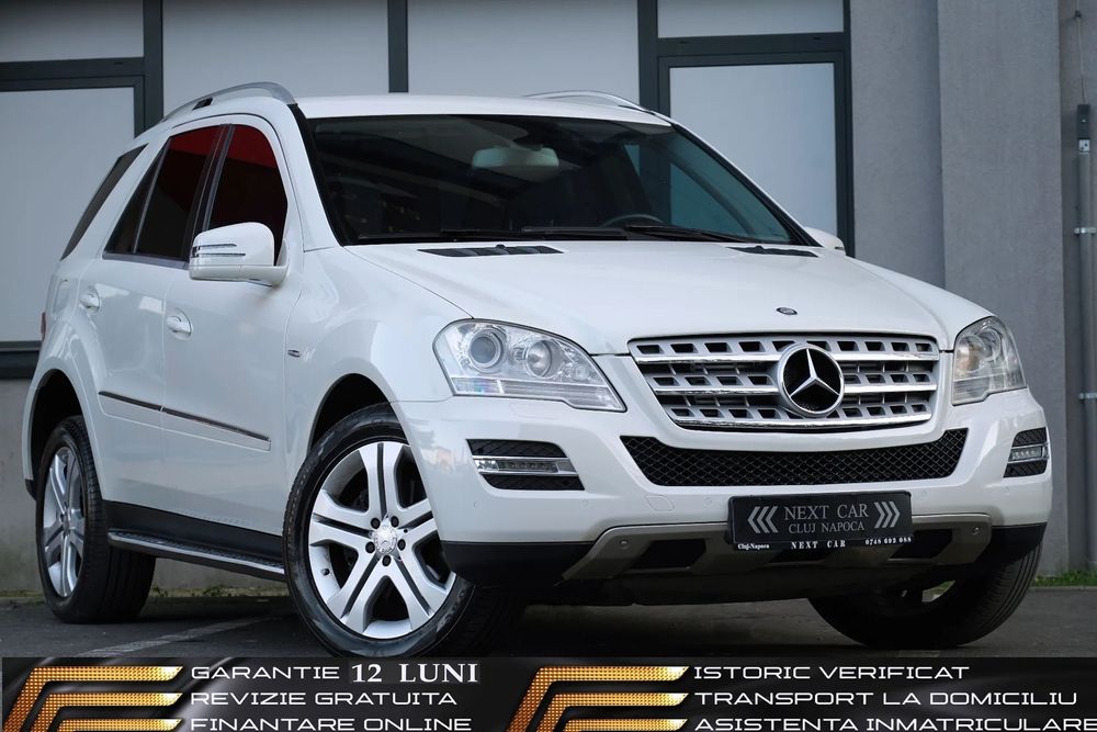 Mercedes-Benz ML GARANTIE 12 LUNI*RATE*Revizie*4Matic-4x4-Automata*Piele*Navi*Incalzire