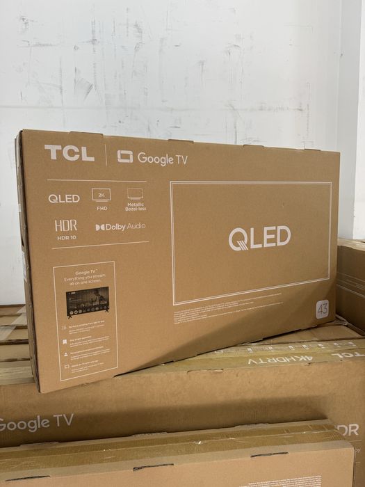Телевизор Tcl 43 S5K QLED Cо склада Smart Tv Доставка бесплатно