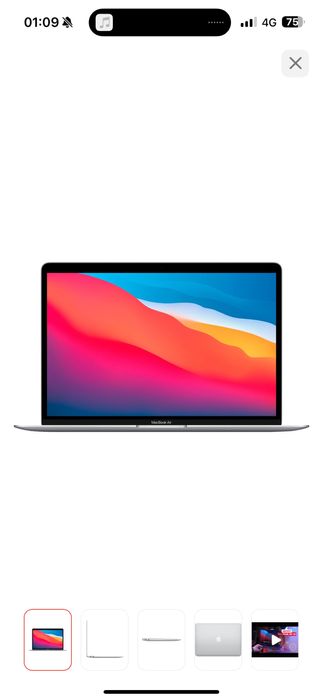 Macbook air m1 256gb