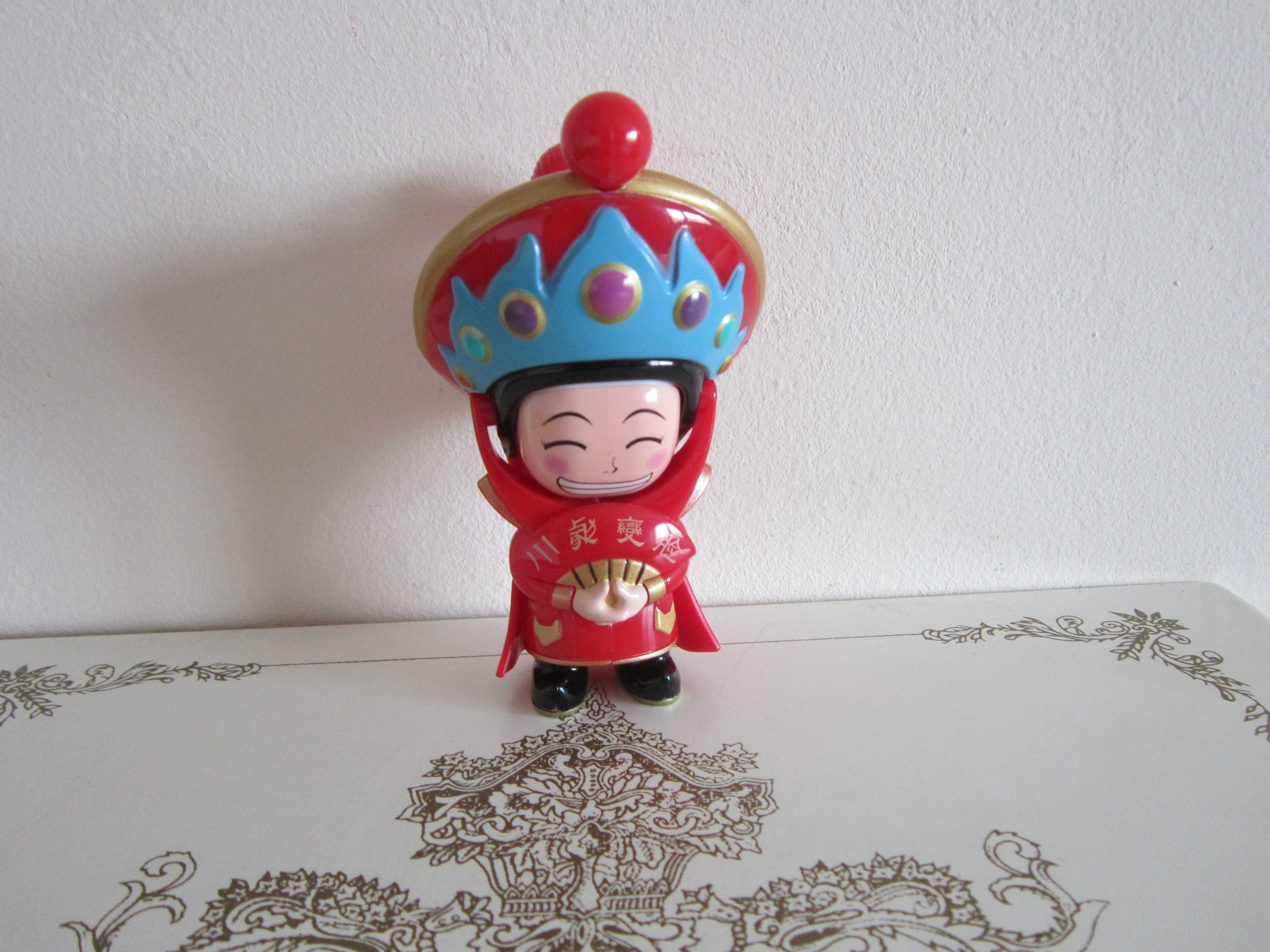 Papusa Figurina Peking Opera  originala vintage colectie China 1980