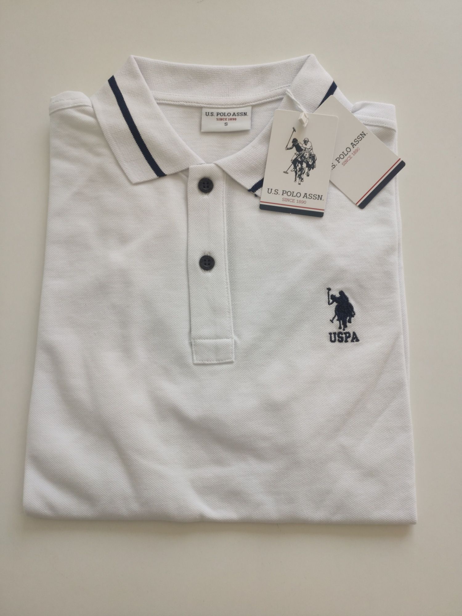 U.S Polo Assn. S,M,L,XL,2XL,3XL,4XL Оригинални мъжки тениски