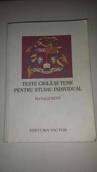 Vol."Teste grila si teme pt.studiu individual-Management"