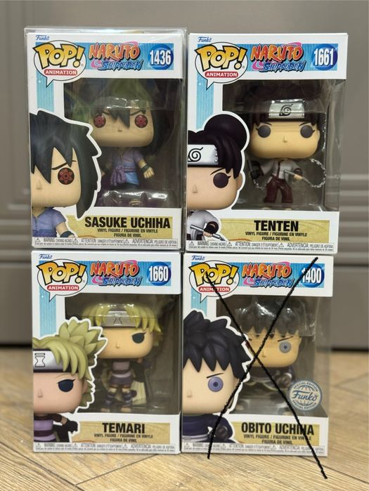 Продам Funko Pop по Наруто