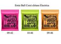Corzi Chitara Electrica Ernie Ball 09-42, 10-46, 09-46