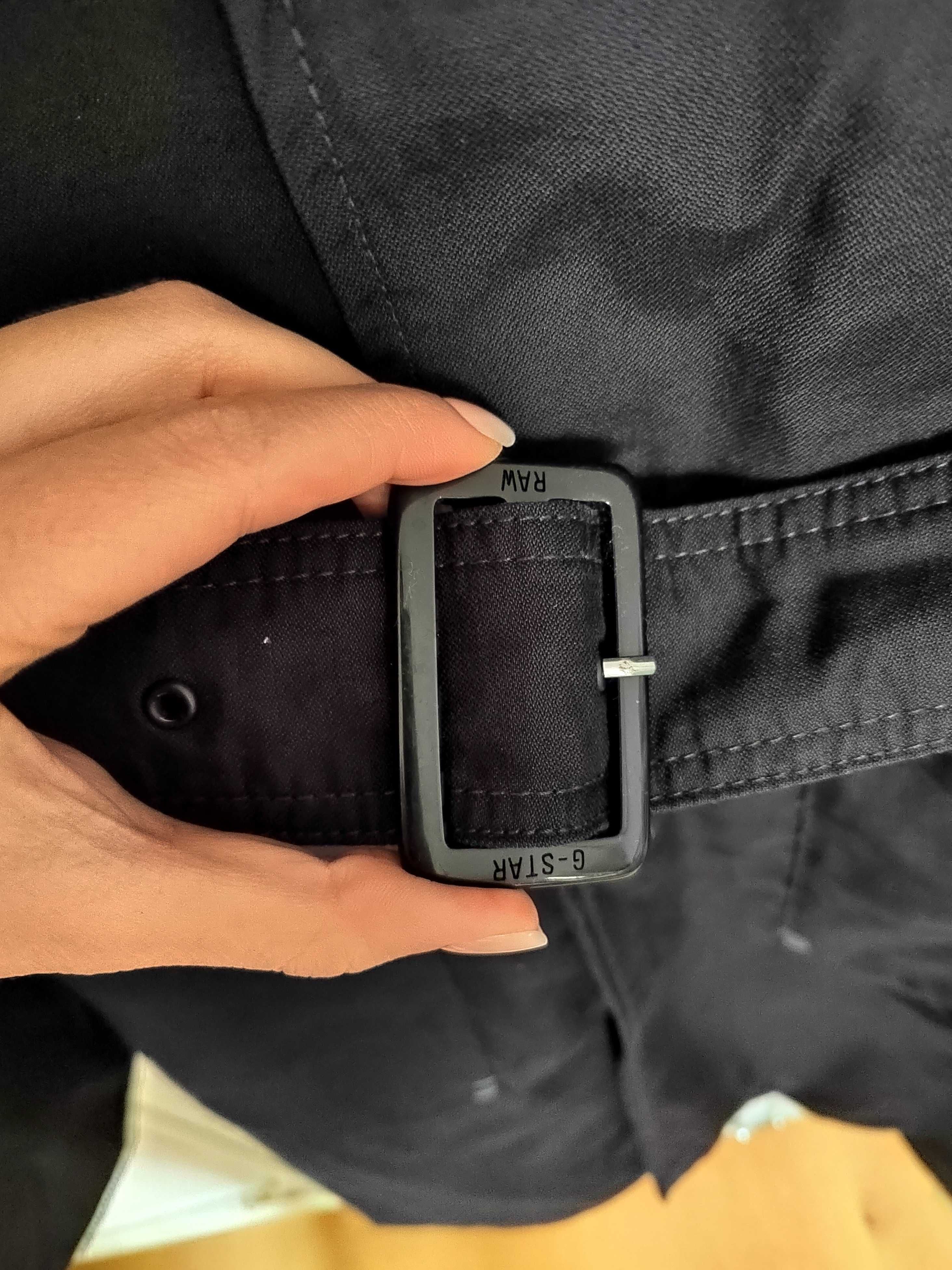 Дамски тренч от аутлет, G-Star RAW, размер XS, тъмносин, втален