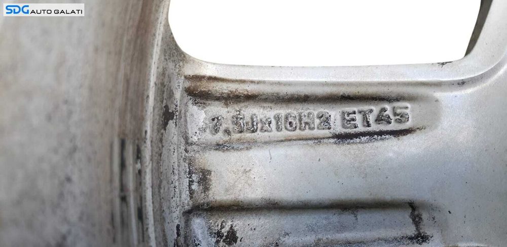 Janta Roata Aliaj 225 55 R15 7.5Jx16H2 ET45 Skoda Octavia 2 2004 - 2008 Cod 8K0001025A [M9005]