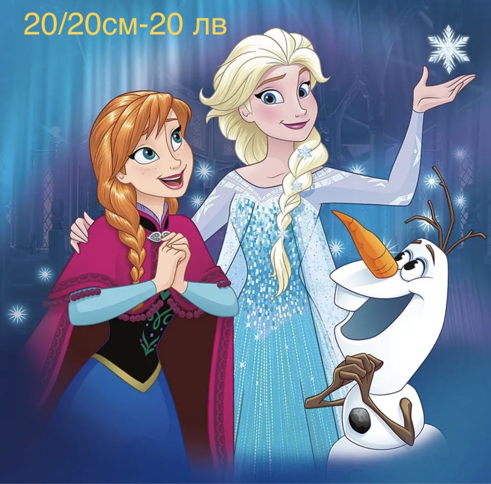 Нови детски диамантени картини/гоблени Disney Princess/ принцеси